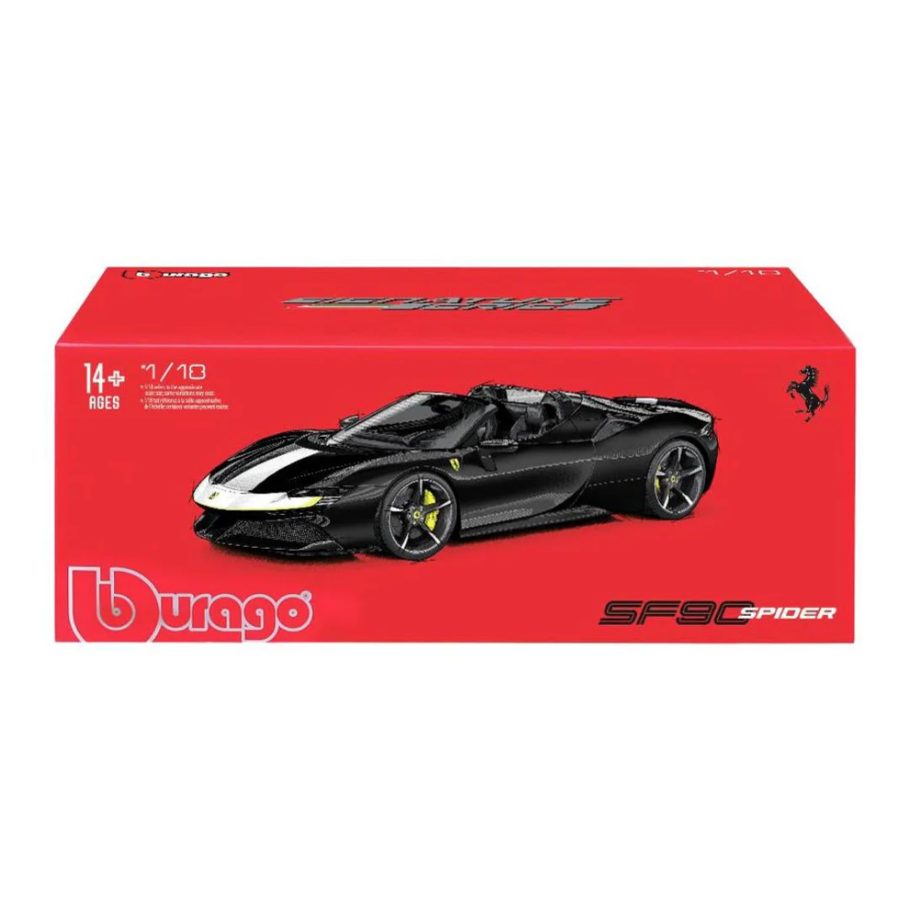 Burago 1/18 – Ferrari SF90 STRADALE SPIDER ASSETTO FIORANO 2019