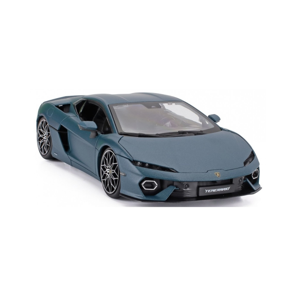 Burago 1/18 – Lamborghini Temerario – Bleu mat – 2024