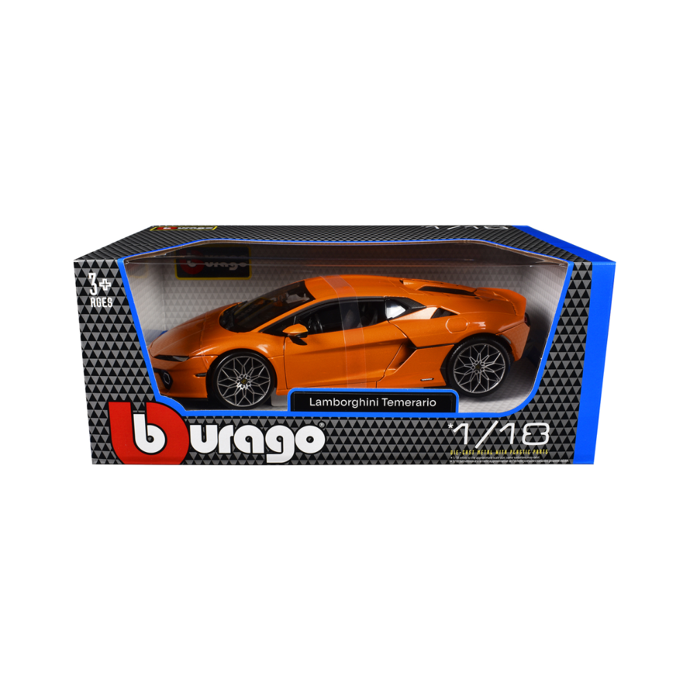 Burago 1/18 – Lamborghini Temerario – Orange – 2024
