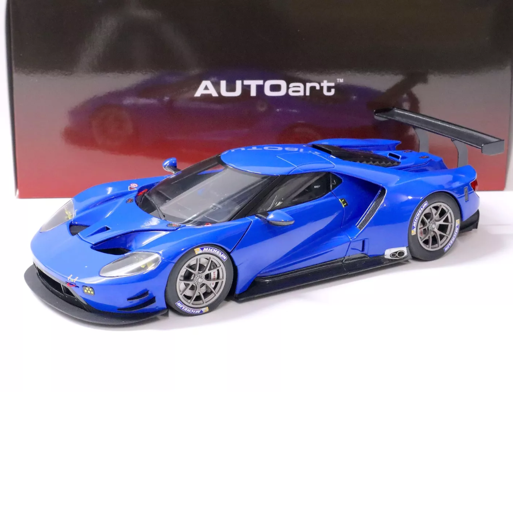 AUTOart 1/18 – Ford GT Le Mans Plain Body Version 2019 – Blue