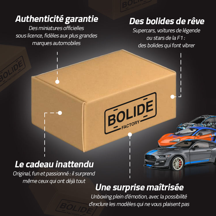 Box mystère miniature 1:18 - La Box bolide mystère 3